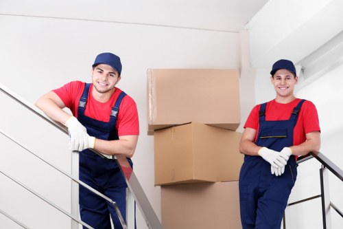 Professional van loading for a Ruislip move