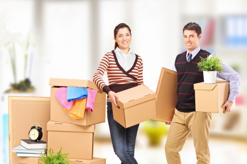 Local removals team handling access challenges in Ruislip