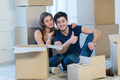 Residential removals service for a family home in Ruislip