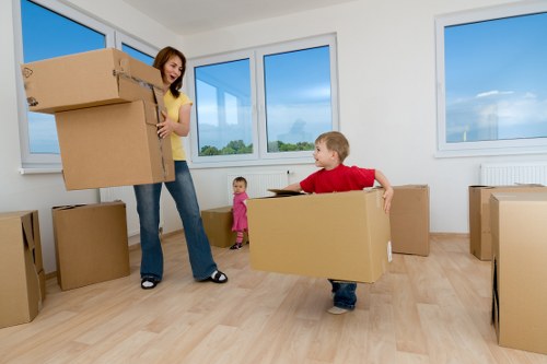 Residential furniture removal in Ruislip with careful access handling