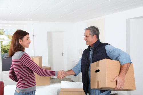 Planning a flat removal in Ruislip with boxes and organised moving checklist