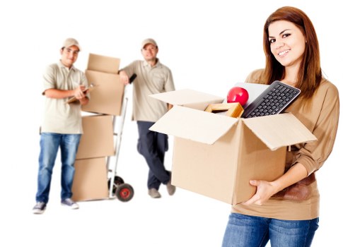Organised self storage space in Ruislip with boxes and furniture