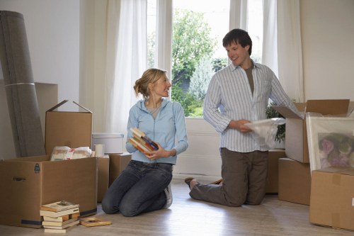 Organised packing and preparation for furniture removals in Ruislip