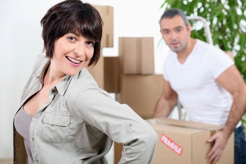 Office relocation using a removal van in Ruislip